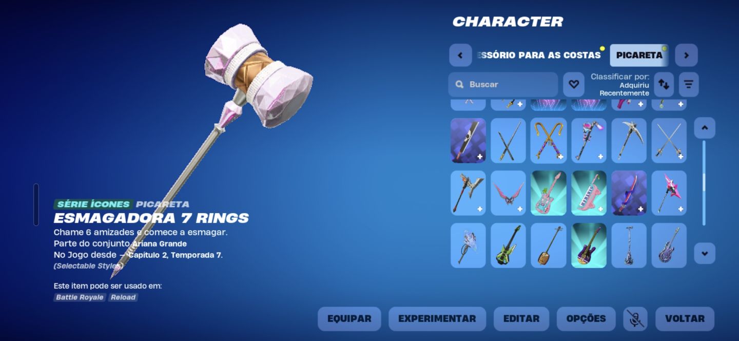 Conta Fortnite (full acesso)