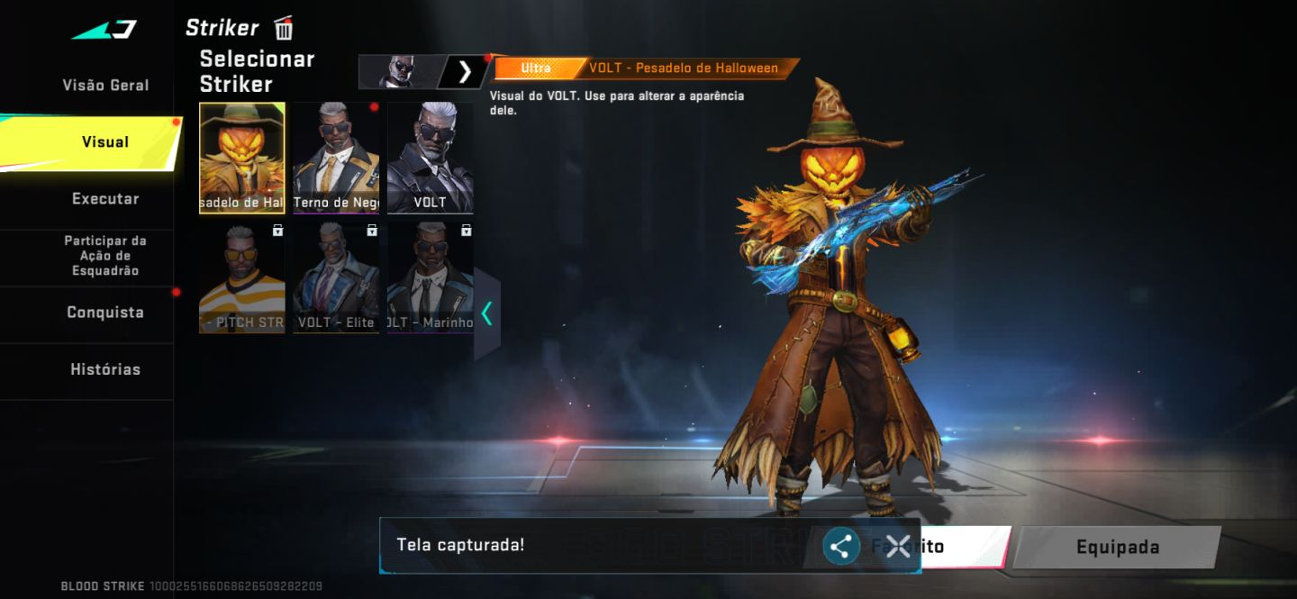 Conta nv 50 muitas skins