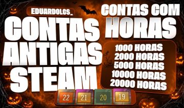 [MENOR PREÇO] CONTAS HORAS OU CONTAS ANTIGAS