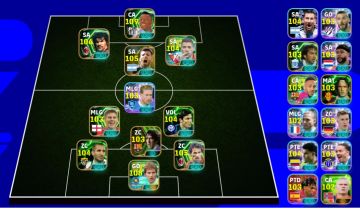 Conta Efootball, Força 3233, só konami, Pelé, Gullit, Peter Check e companhia!