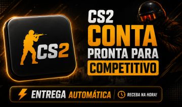 CONTA CS2 PRONTA PARA O COMPETITIVO | FULL-ACESSO | ENTREGA AUTOMÁTICA