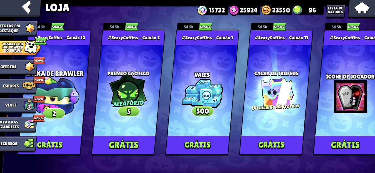 Conta Brawl Stars à Venda | 22 Mil Troféus, Muitos Brawlers e Itens Antigos!