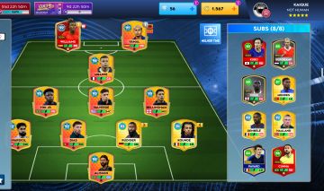 Conta Dls Para modo on-line! Conta com jogadores estrela red e Full upagem