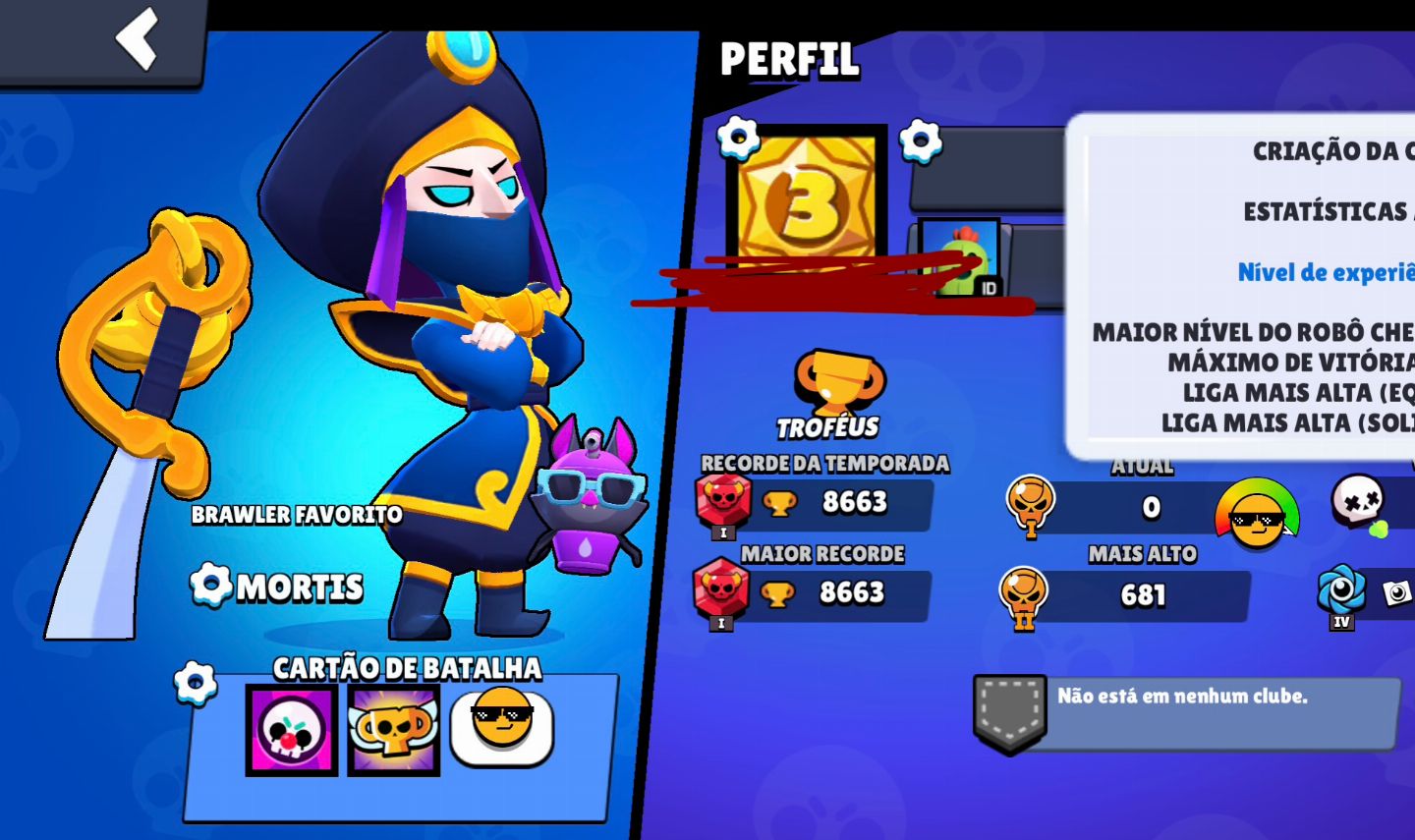 Conta Brawl Perfeita