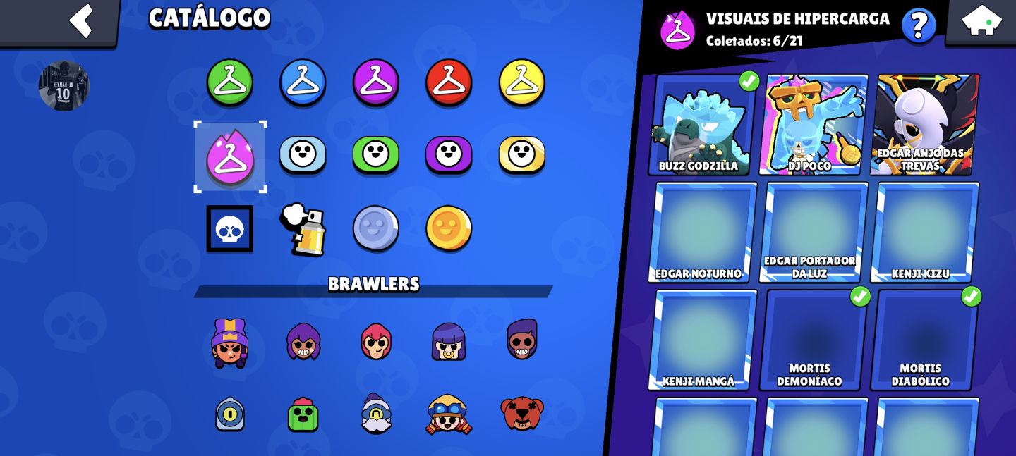 Conta Brawl Stars 60k (Semi Full, Preço Negociável)