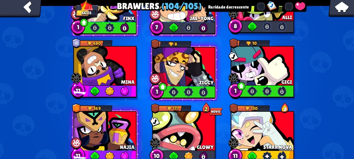 CONTA DE BRAWL STARS RARÍSSIMA!! (OLHE A DESCRIÇÃO)