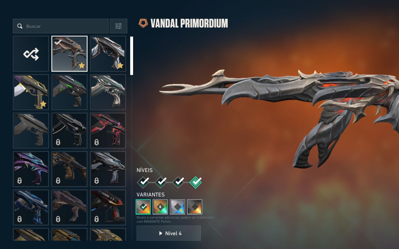 Conta Valorant Faca + Skins