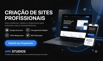 ARK STUDIOS | Sites Profissionais, Landing Pages e Lojas Virtuais