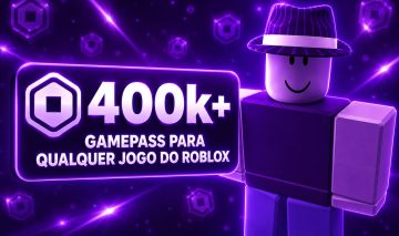 [PREÇO BAIXO] GAMEPASS PARA QUALQUER JOGO DO ROBLOX [VIA GIFT]