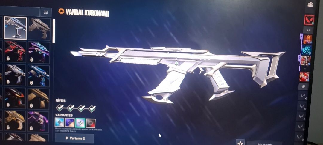 Conta valorant - full acesso - peak rank asc3 - lvl 340