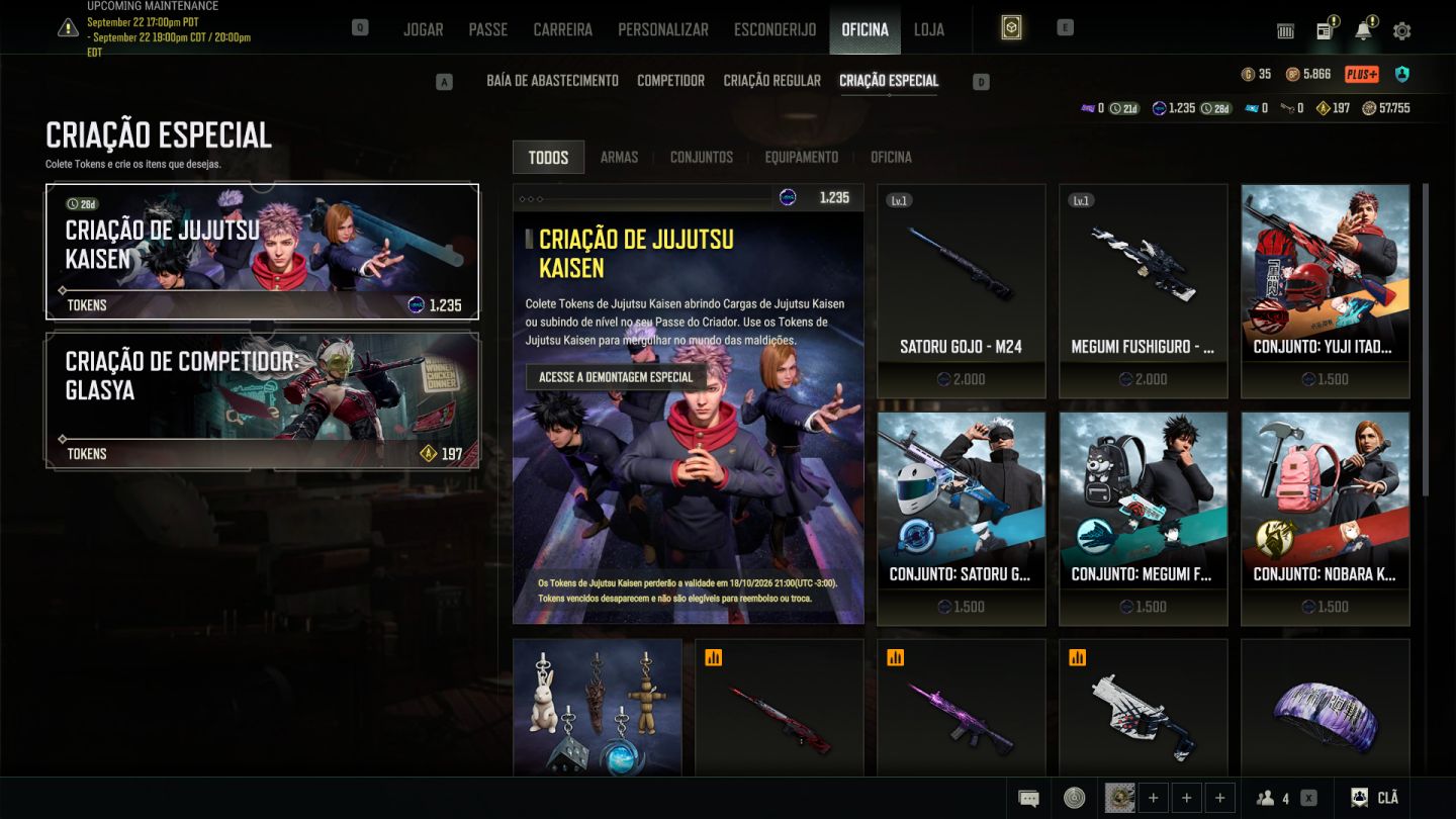 CONTA PUBG STEAM PROGRESSIVAS + 3 PERSONAGENS