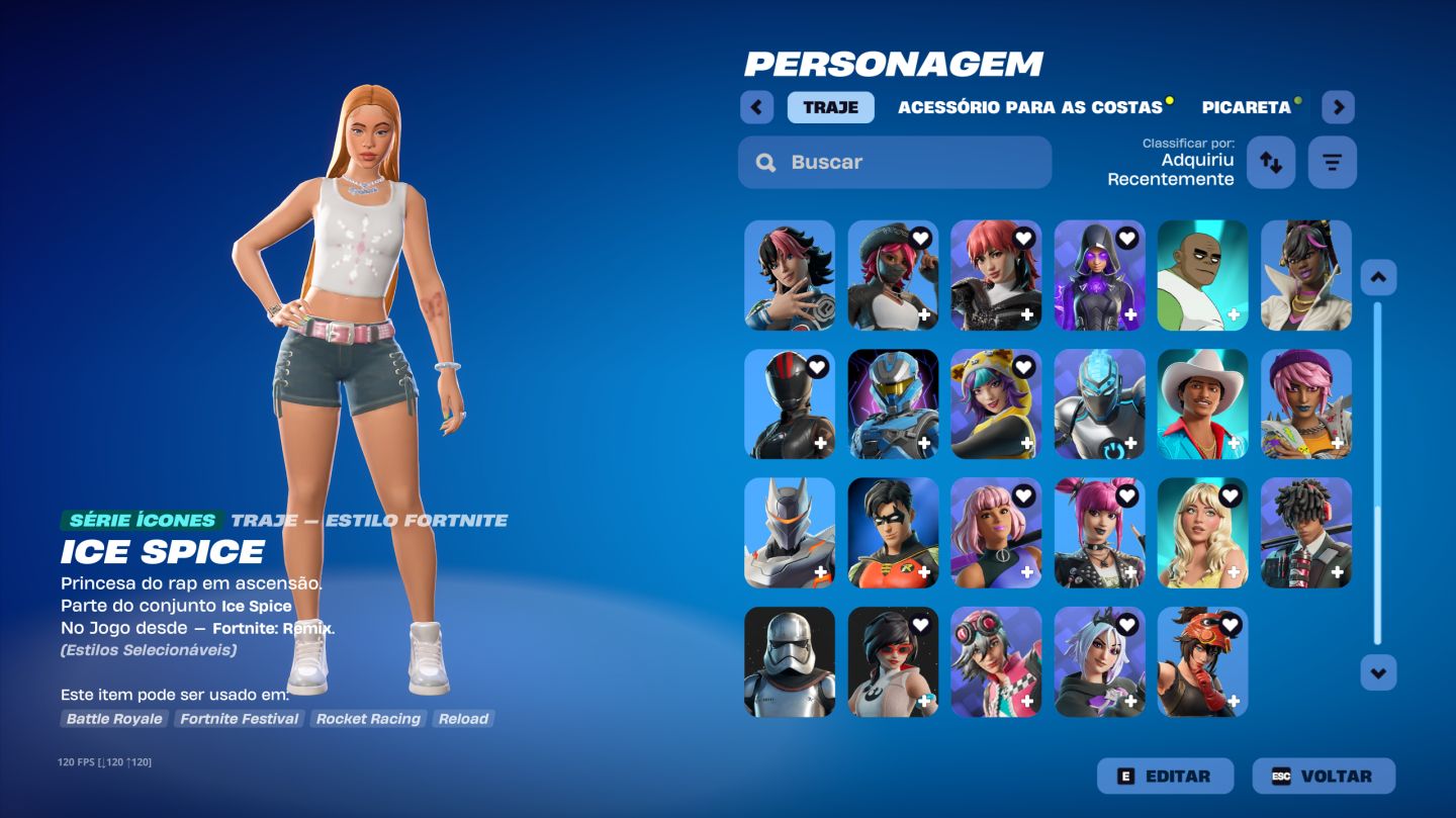 CONTA FORTNITE - 65 SKINS + VARIEDADES