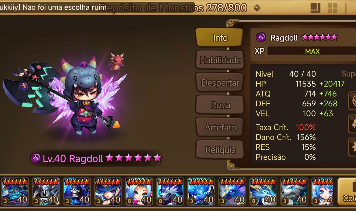 BAIXOU! Conta Summoners War 2LDS - Juiz 1 RTA MAIS DE 250 6