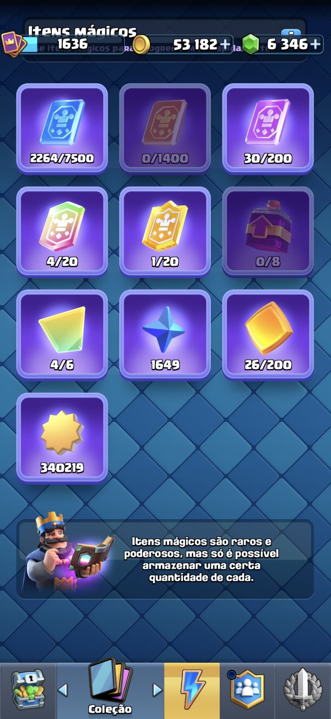 Conta de clash top com 11k de troféus