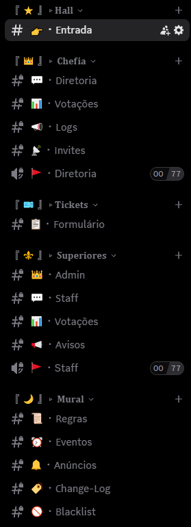 CRIAÇÃO DE SERVIDOR PARA DISCORD PERSONALIZADO [ MENOR PREÇO + ENTREGA RÁPIDA ]