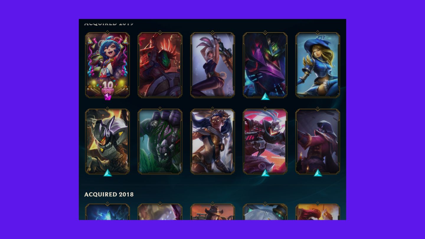 CONTA 2012 100% SEGURA UNICO DONO 72 SKINS 67% MMR