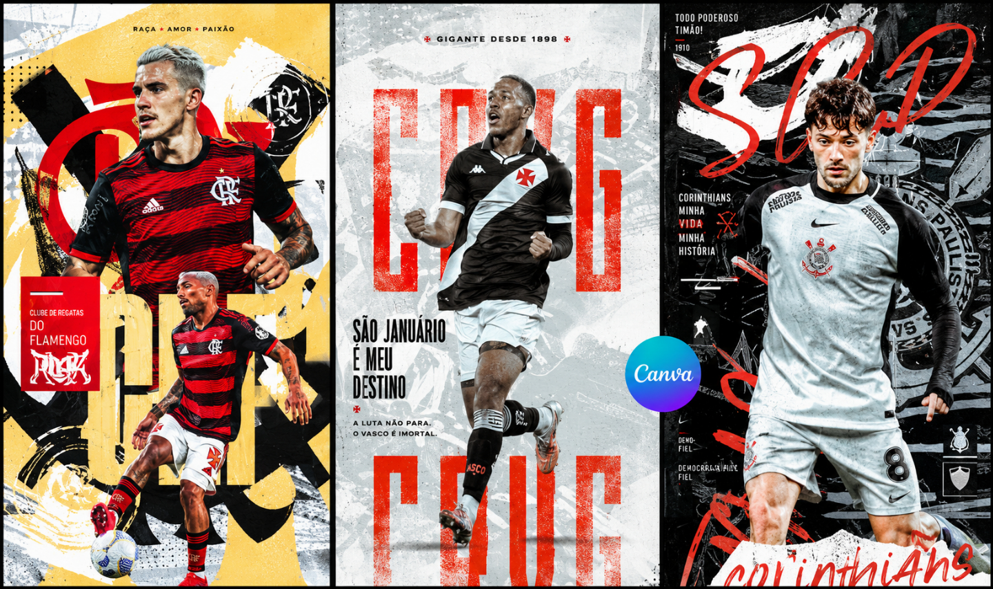LUCRE COM DESIGN ESPORTIVO / PACK EDITÁVEL NO CANVA