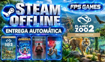 [PROMOÇÃO] - Jogos Pc Contas Steam Offline - Entrega Automática 24h