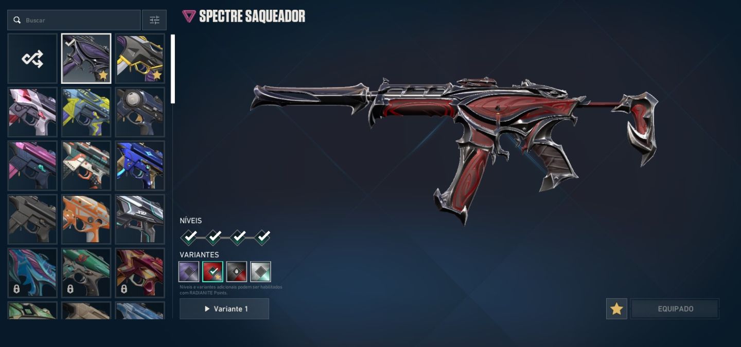 Conta de Valorant com Champions 2021 e Sheriff Arcane e 14 Facas