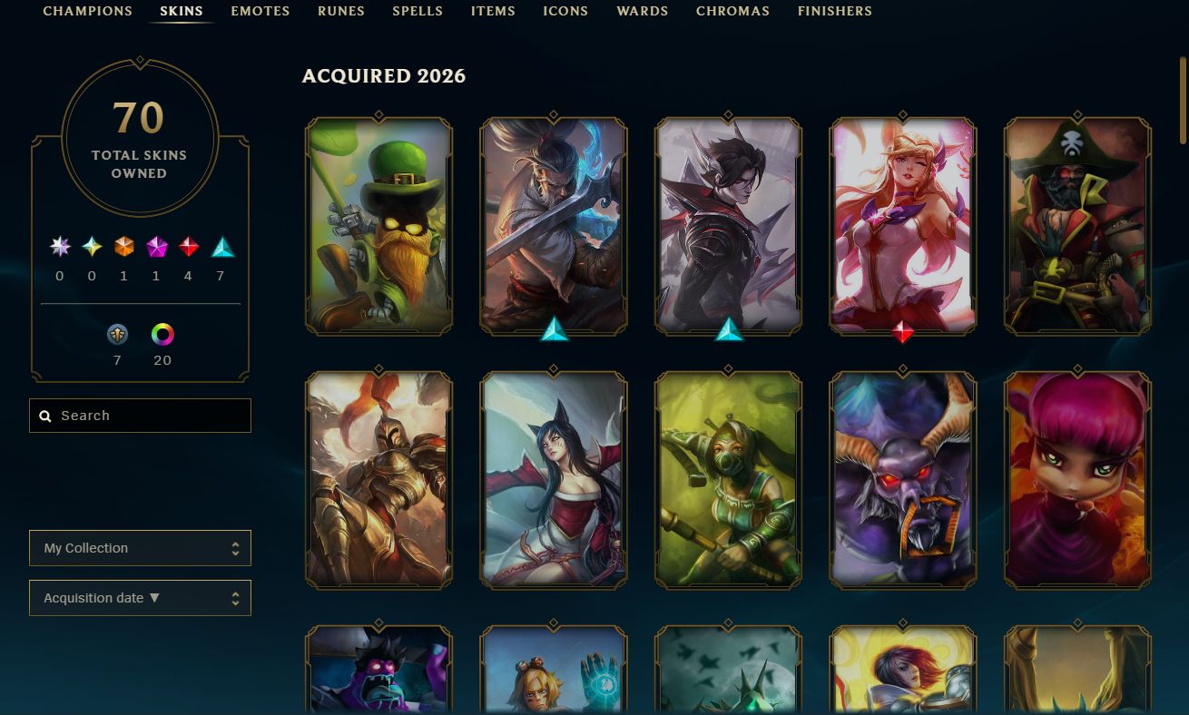 Conta Esmeralda 2 76% Winrate