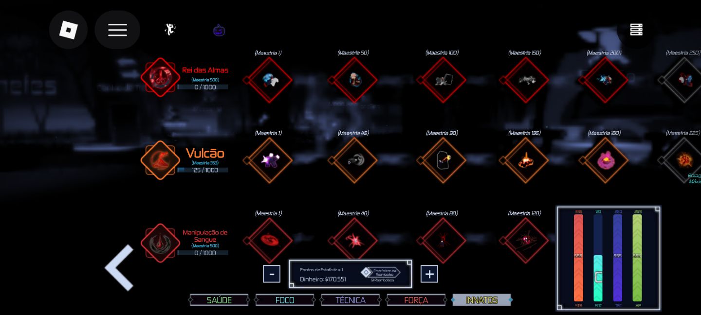 Conta super boa de jujutsu infinite