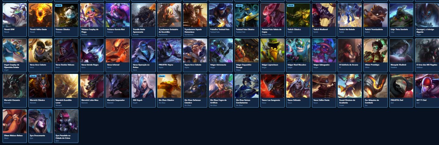 LEAGUE OF LEGENDS 255 SKINS NIVEL 386 UNRANKED FULL CHAMP