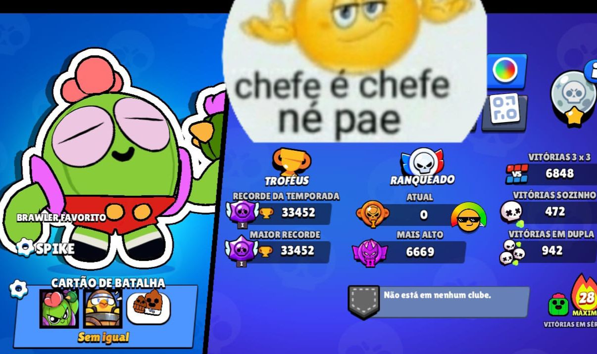 Conta brawl stars 33k muitas skins, OG, com passes