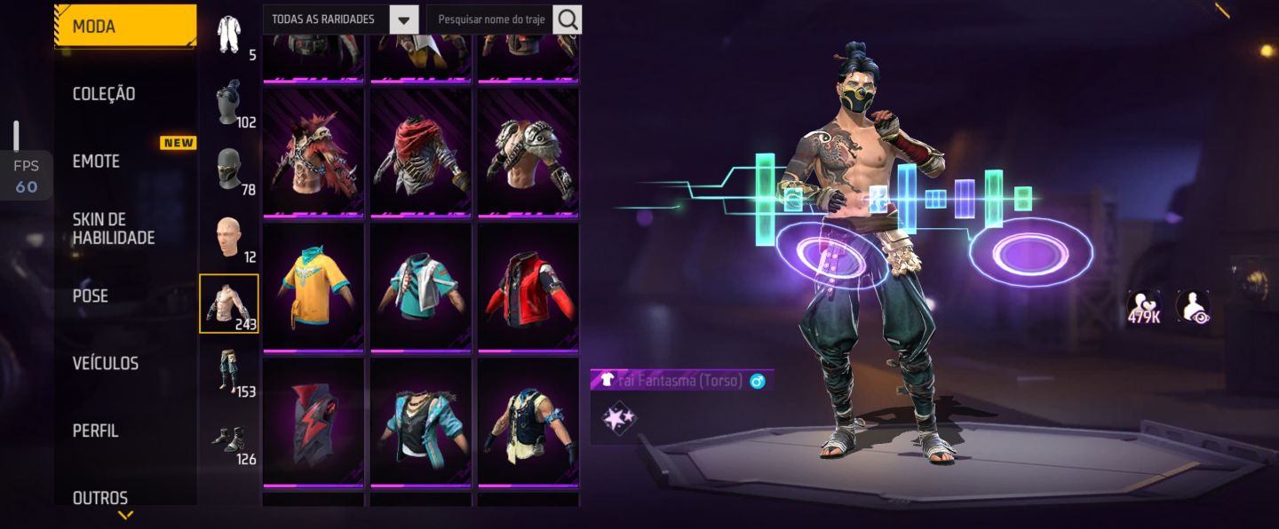 CONTA FF ANTIGA S8 ANGELICAL AZUL + VERMELHA | PRIME 4 | KAKASHI + SAKURA