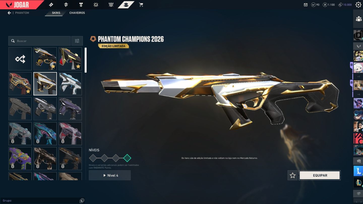 Conta Valorant Full Acesso - 46000 VPS gastos - Skins Limitadas