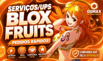 Serviços de BLOX FRUIT - Up, Maestria, Sanguine Art, entre outras