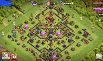 Conta Clash Of Clans Cv 10 FULL