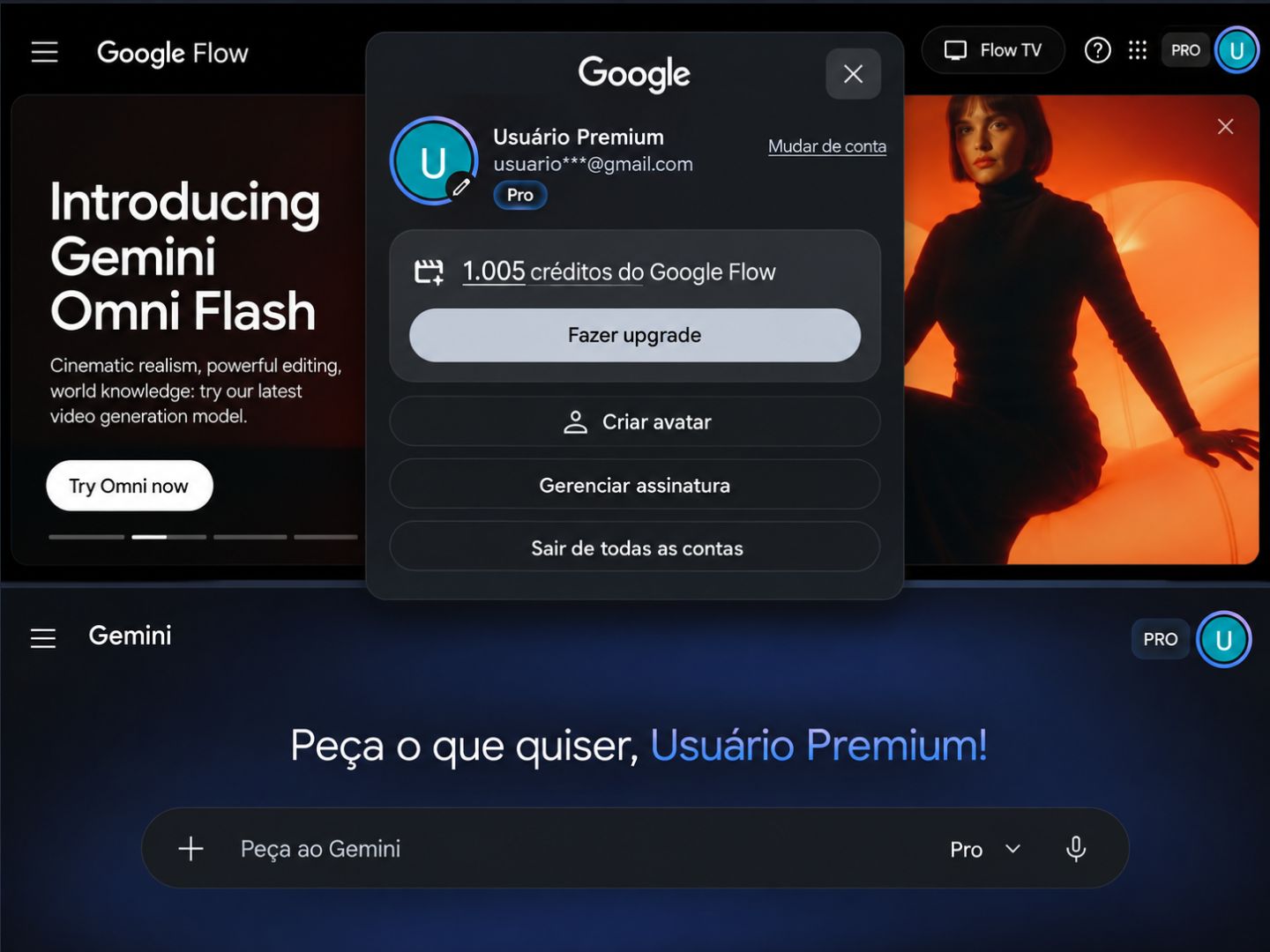 5TB DE ESPAÇO NO GOOGLE DRIVE + 1.000 CRÉDITOS FLOW AI