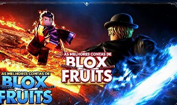 Conta do Blox Fruit LVL 1000 ate 2250 com frutas miticas garamtidas