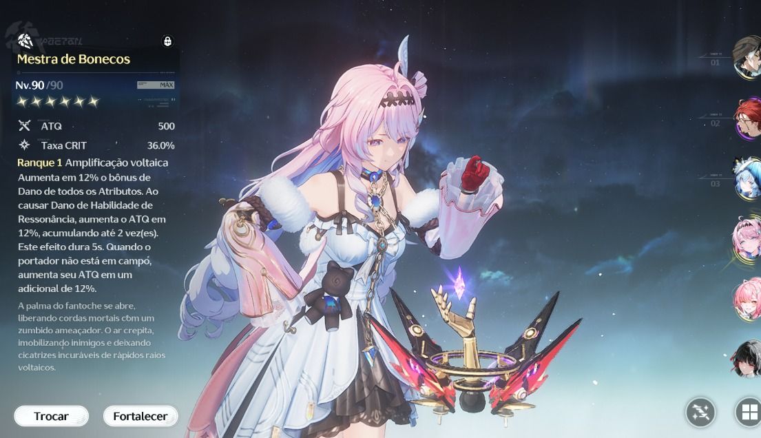 NO GARANTIDO! CONTA WUWA LVL 62 COM TIME PREMIUM DA AEMEATH R1, JINGRAN R1 E++