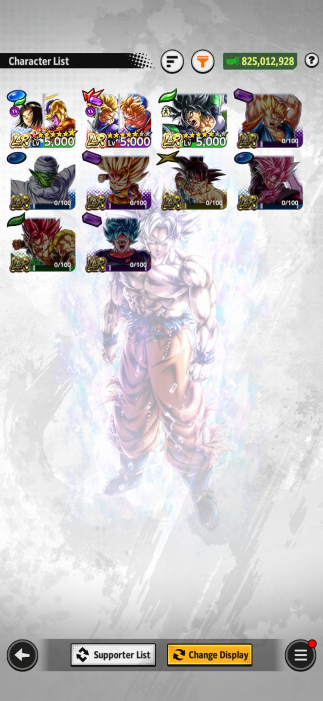 CONTA DBL COM VARIOS LL E LEGEND