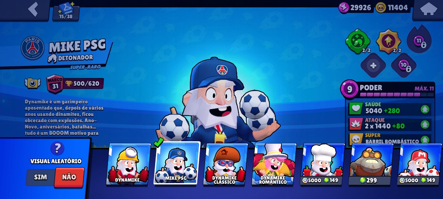 CONTA DE BRAWL STARS 12K DE TROFÉUS