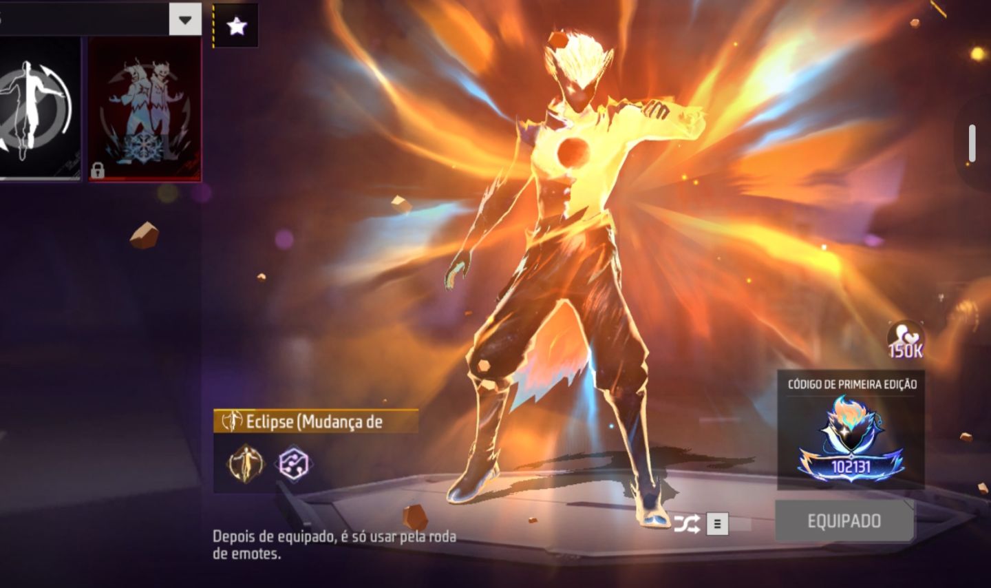 CONTA FREE FIRE COMPLETA À VENDA MUITOS ITENS RAROS