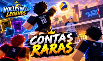 Contas raras e baratas de volleyball legends