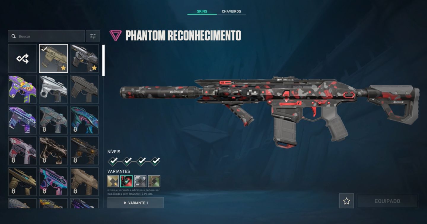 CONTA DE VALORANT FULL ACESSO COM MUITAS SKINS !!