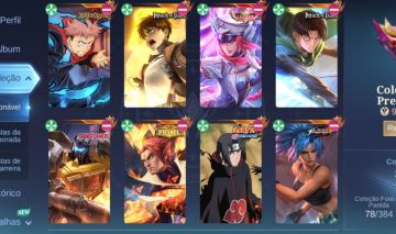CONTA MAIN YIN COM LEGEND FREYA E LEVI ATACK ON TTAN MLBB