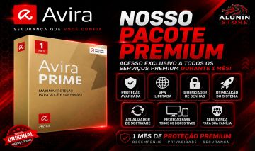 AVIRA PREMIUM [VPN/FIREWALL/SYSTEM SPEED/SOFTWARE UPDATE] - 30 DIAS
