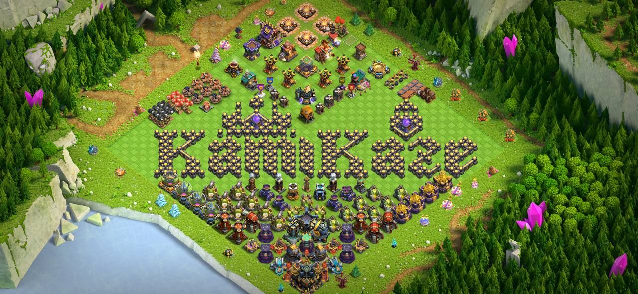 CLASH OF CLANS - LAYOUT COM SEU NOME