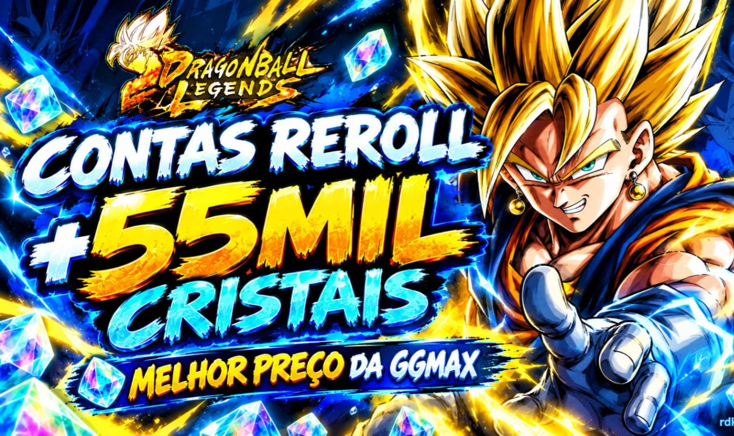 [MENOR PREÇO] CONTAS DRAGON BALL LEGENDS