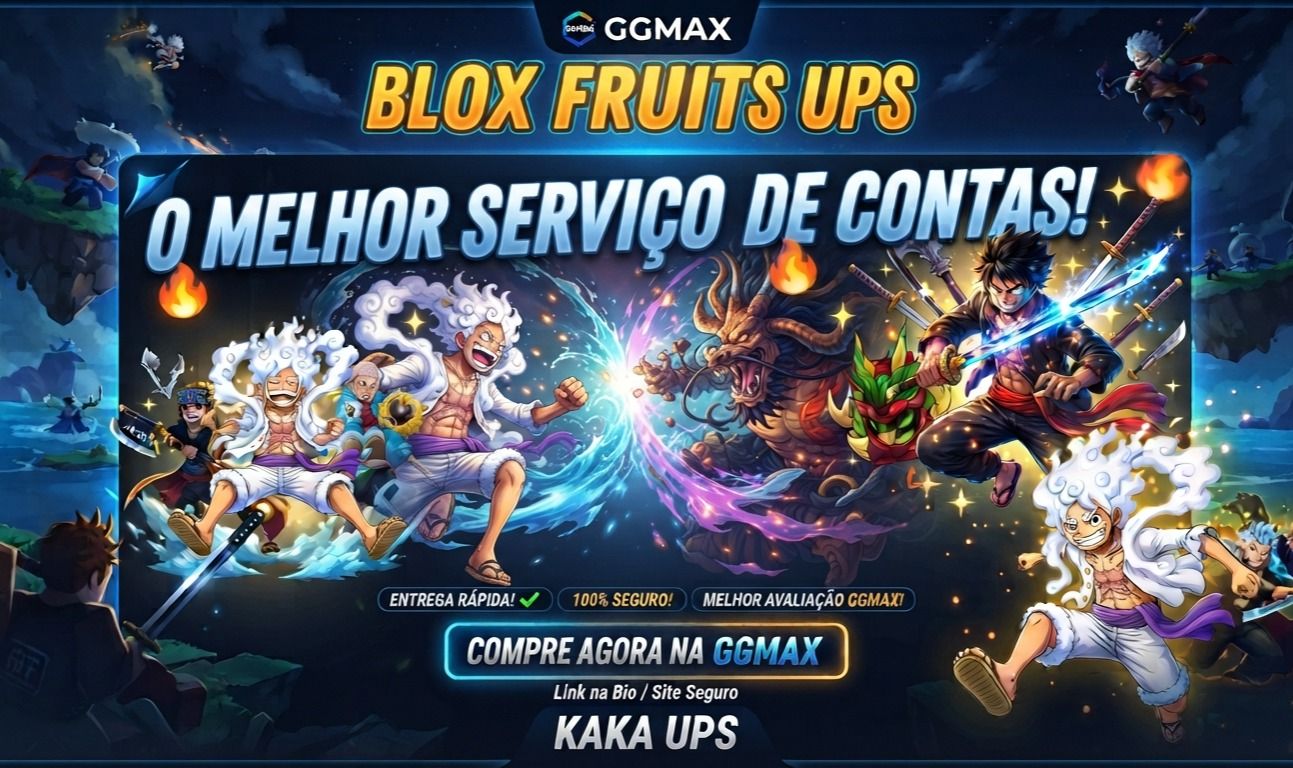 UPO SUA CONTA NO BLOX FRUITS! LEIA A DESCRIÇÃO