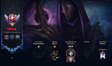 CONTA LEAGUE OF LEGENDS 416 SKINS | 450 MAESTRIA | 87 ETERNOS