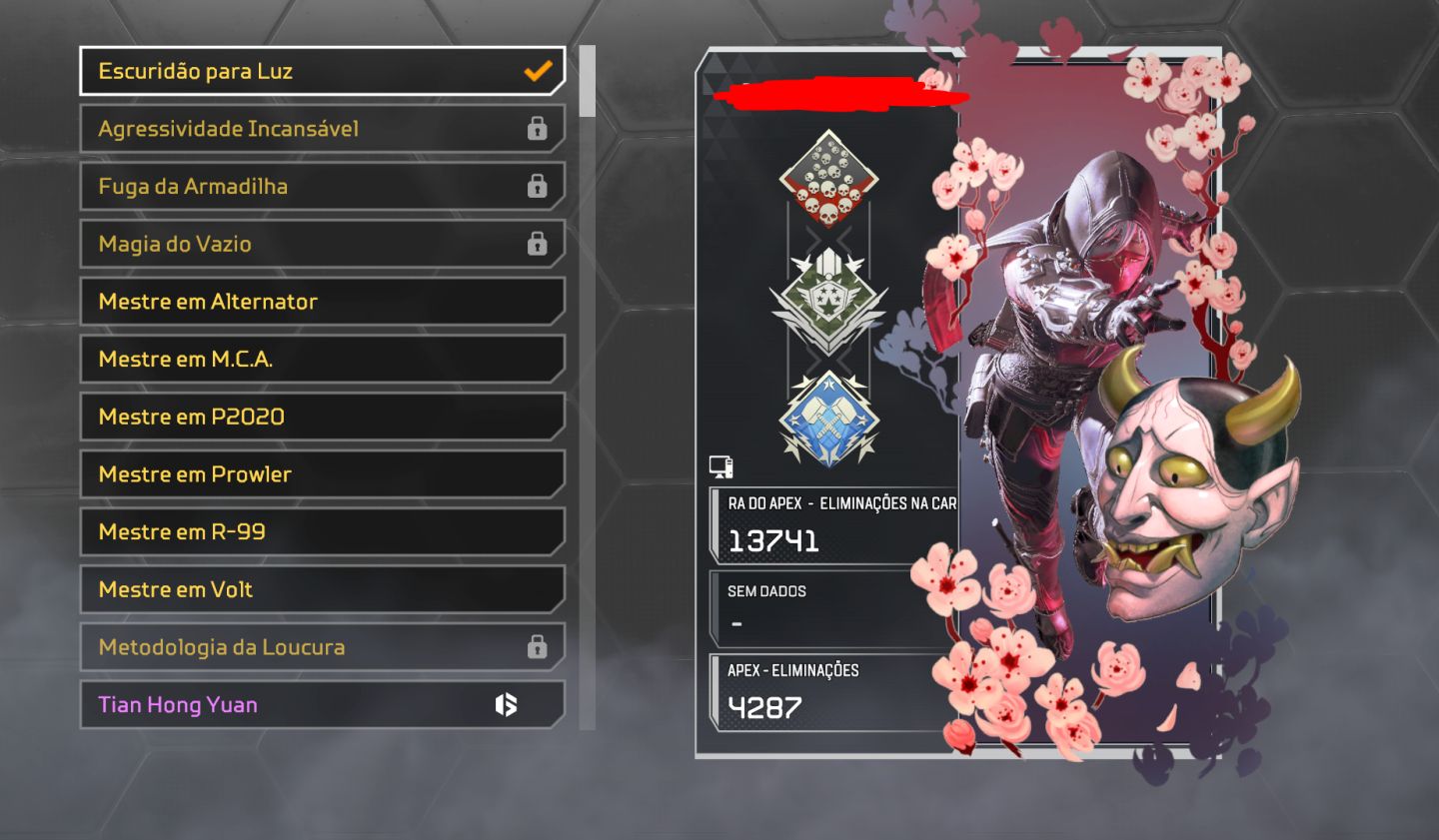 Conta Apex Legends (Herança Karambit e Bote da Serpente)