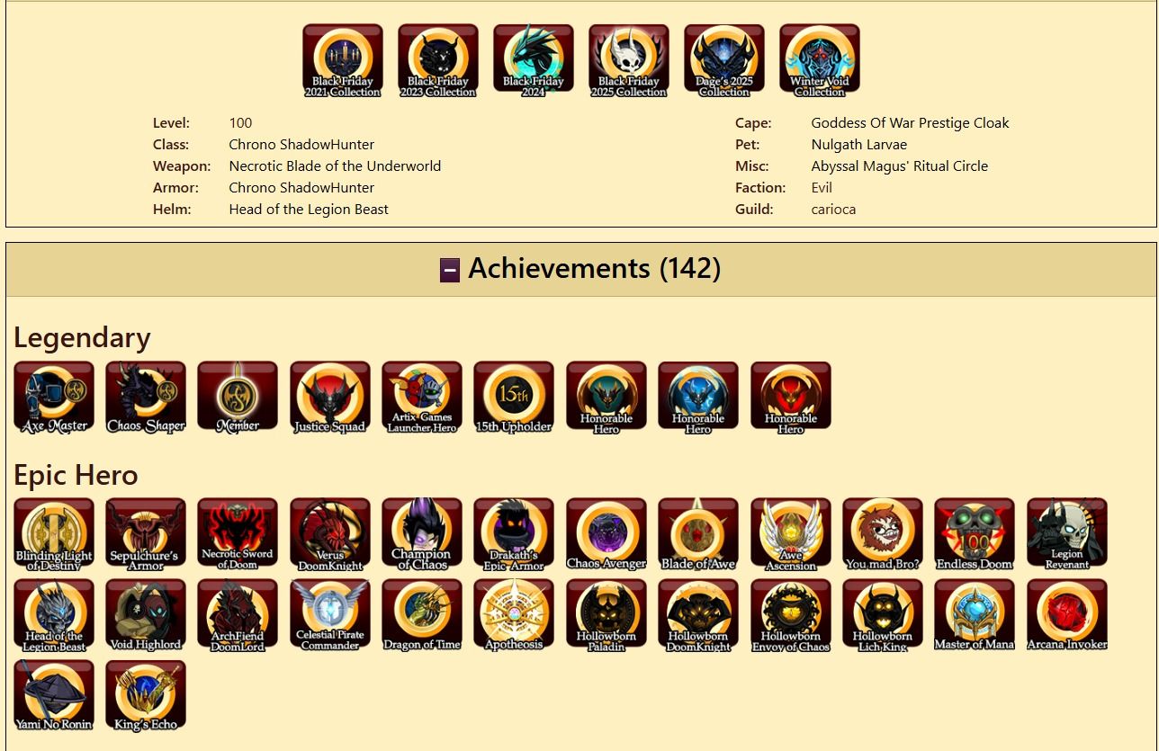 CONTA AQW MUITO COMPLETA A VENDA