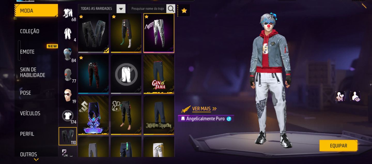Conta de Free Fire Ótima Para Recomeçar/Jogar Ap[Leia Descrição Com Atenção]