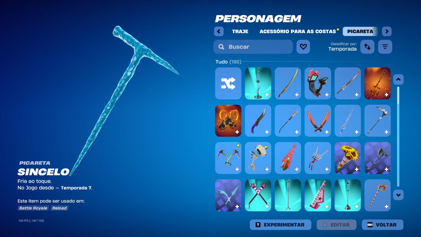 Conta Fortnite 187 skins + Royale Knight + Wingman + Omega