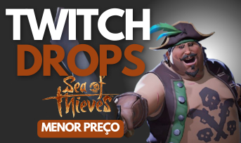 SEA OF THIEVES TWITCH DROPS - MUITOS ITEMS/SKINS/GOLD